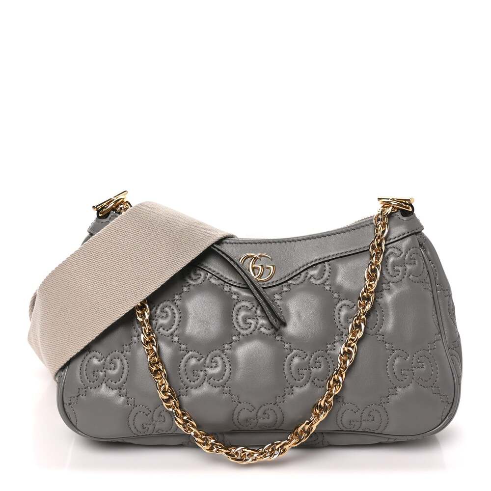 Gucci Calfskin Gg Matelasse Chain #343846G13B